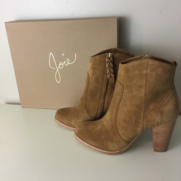 Joie Shoes - Joie Dalton Suede Leather Whiskey Bootie
